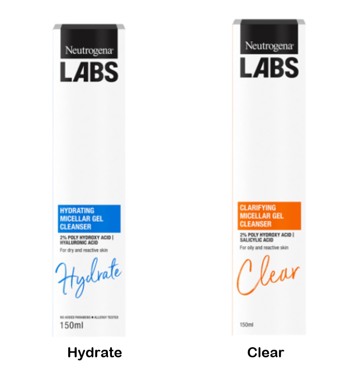 Gambar NEUTROGENA LABS Hydrating   Clarifying Micellar Gel Cleanser 150ml