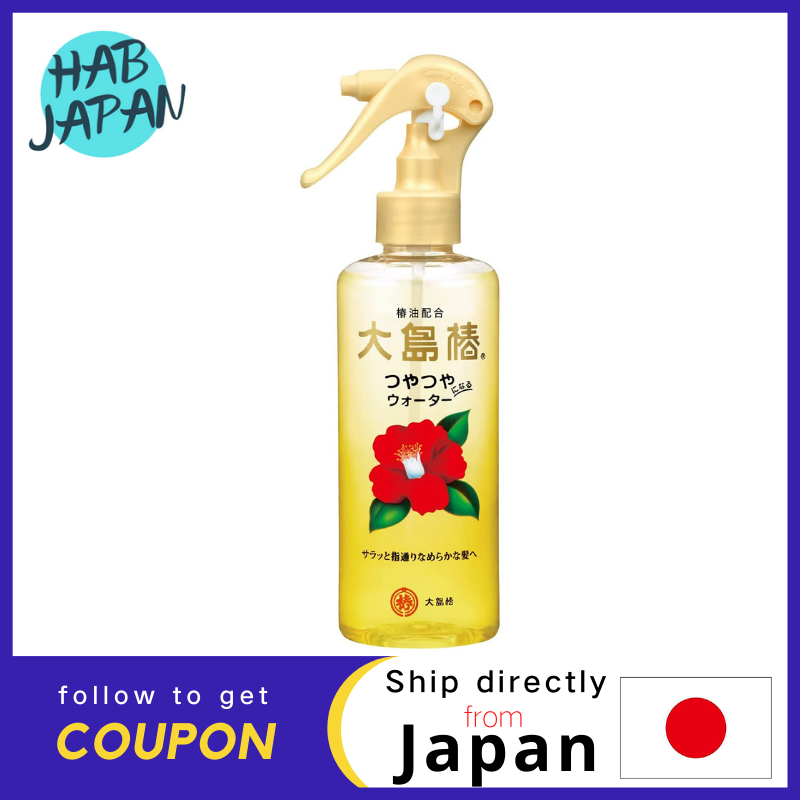 Gambar Oshima Tsubaki Camellia Hair Water 180mL Moisturizing before blowing For soft and cohesive hair?Ship directly from Japan?