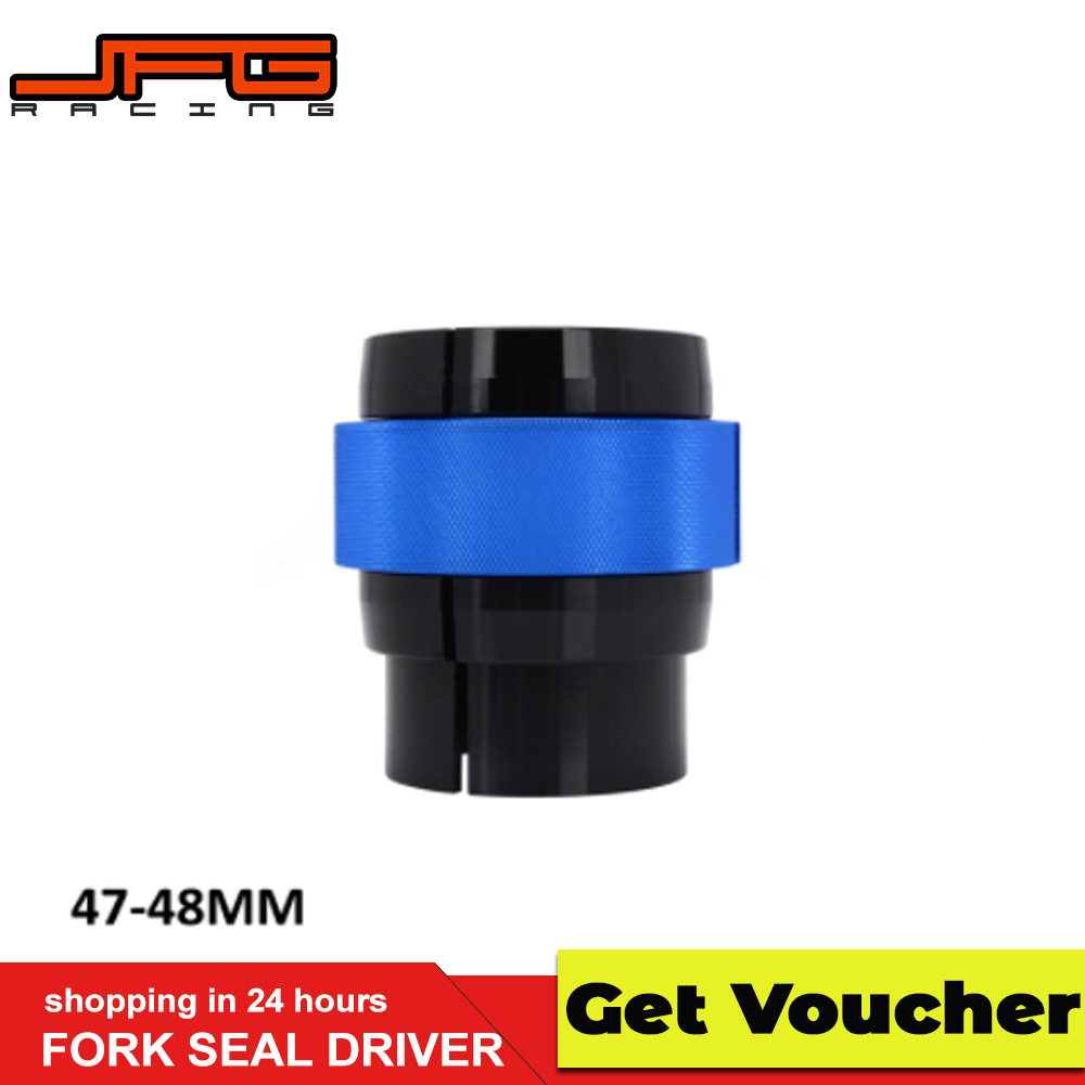 JFG RACING Dụng Cụ Điều Khiển Phớt Dầu Phuộc Trước 47-48Mm Bộ Lắp Đặt CNC Thông Dụng Cho Xe Máy