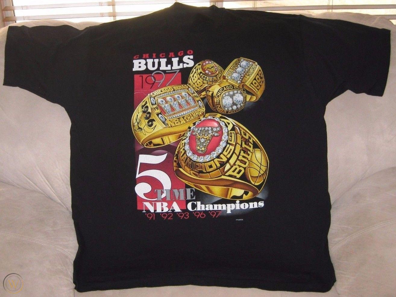 1997 bulls championship shirt