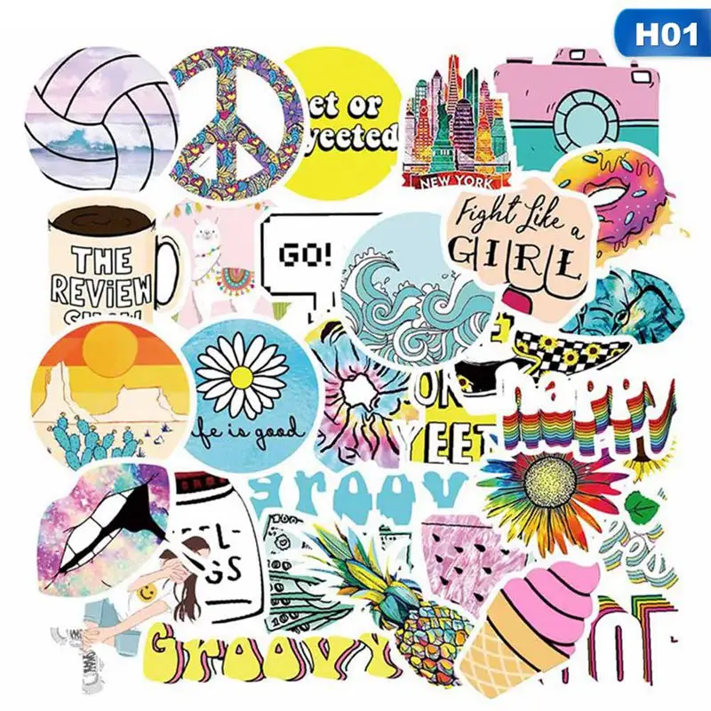 hydro flask stickers pack