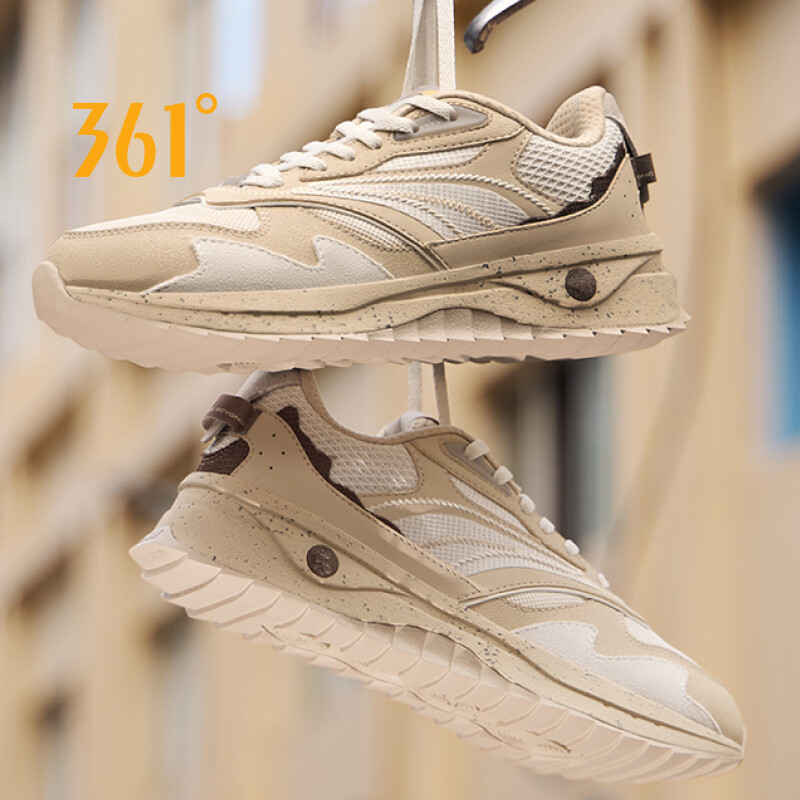 361 Degrees Women's Casual Shoes Mesh Breathable Casual Shoes Retro Thick-soled Sneakers 682516772 ราคา 1,743 บาท*ส่งฟรี