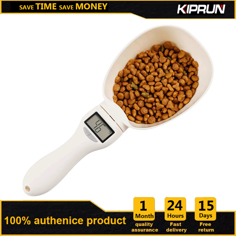 KIPRUN Pet Food Measuring Spoon Scale, 1g/800g Kitchen Digital Food Measuring Spoon, LCD Digital Kitchen Scale ราคา 118 บาท*ส่งฟรี