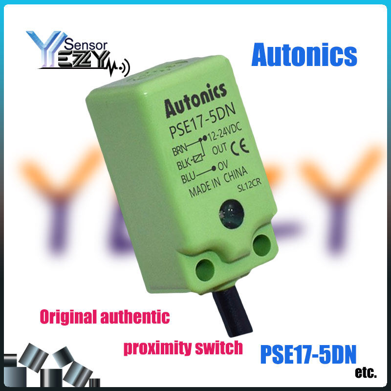 Original autonics pse17-5dn pse17-5dp pse17-5dn2 psn17-5dn psn17-5dp psn17-5dn2 psn17-5dp2 inductive square proximity switch dc three-wire sensor induction switch induction metal