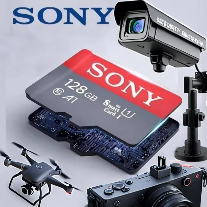Sony Original 2TB Micro SD Card 128GB 256GB TF/SD Card Memory Suitable For Cameras/Phones Drone Security Monitoring ราคา 192 บาท*ส่งฟรี