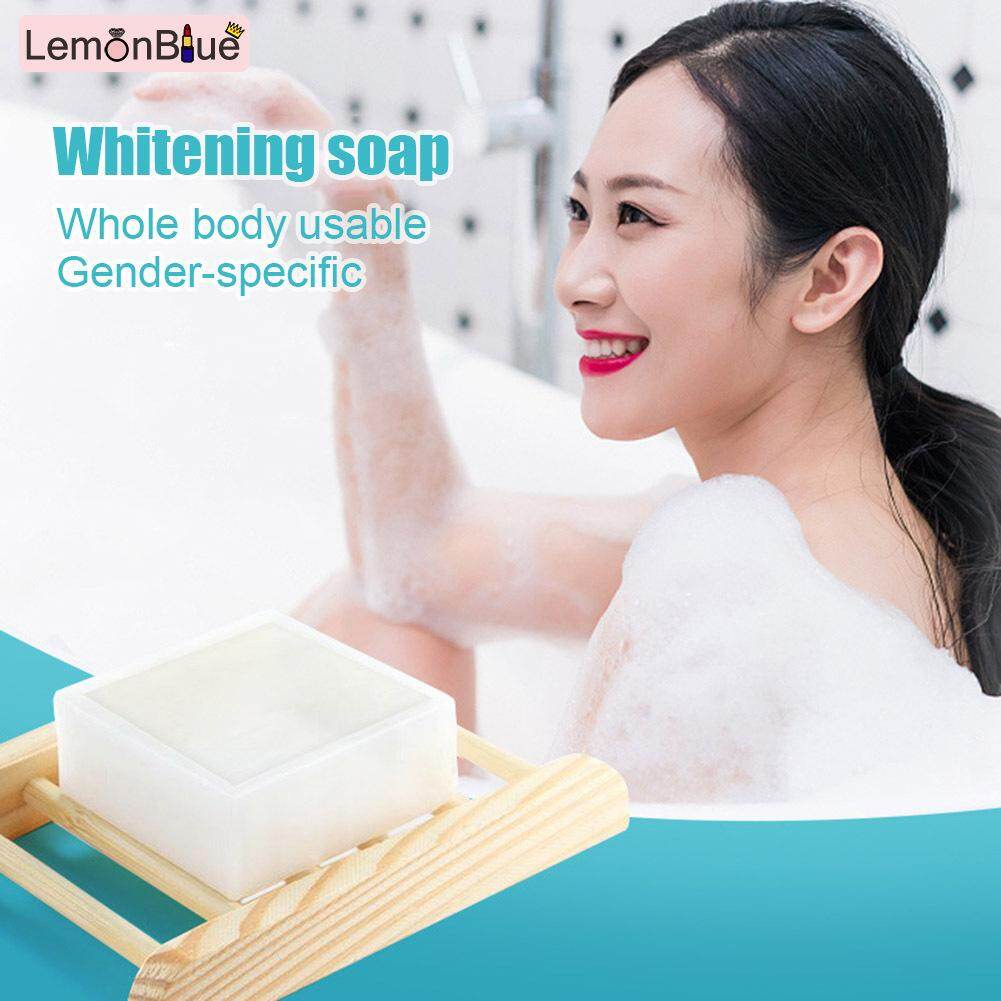 Gambar LemonBlue Whitening Handmade Soap Ferment Body Neck Arm Nourish Whitening Soap