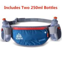 AONIJIE E882 Marathon Jogging Cycling Running Hydration Belt Waist Bag Pouch Fanny Pack Phone Holder with 170ml Water Bottles
