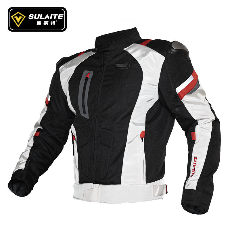 SULAITE Cross-country Motorcycle Rally Rider Jacket Mens