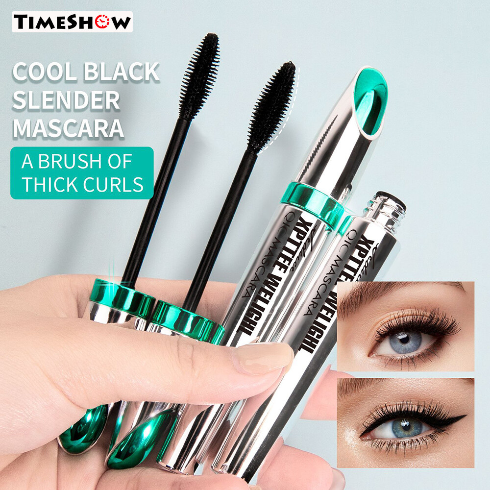 Gambar TimeShow Eyes Wide Open Mascara Washable Long Lasting Curling Eyelash Mascara for Daily Lives Everyday Use