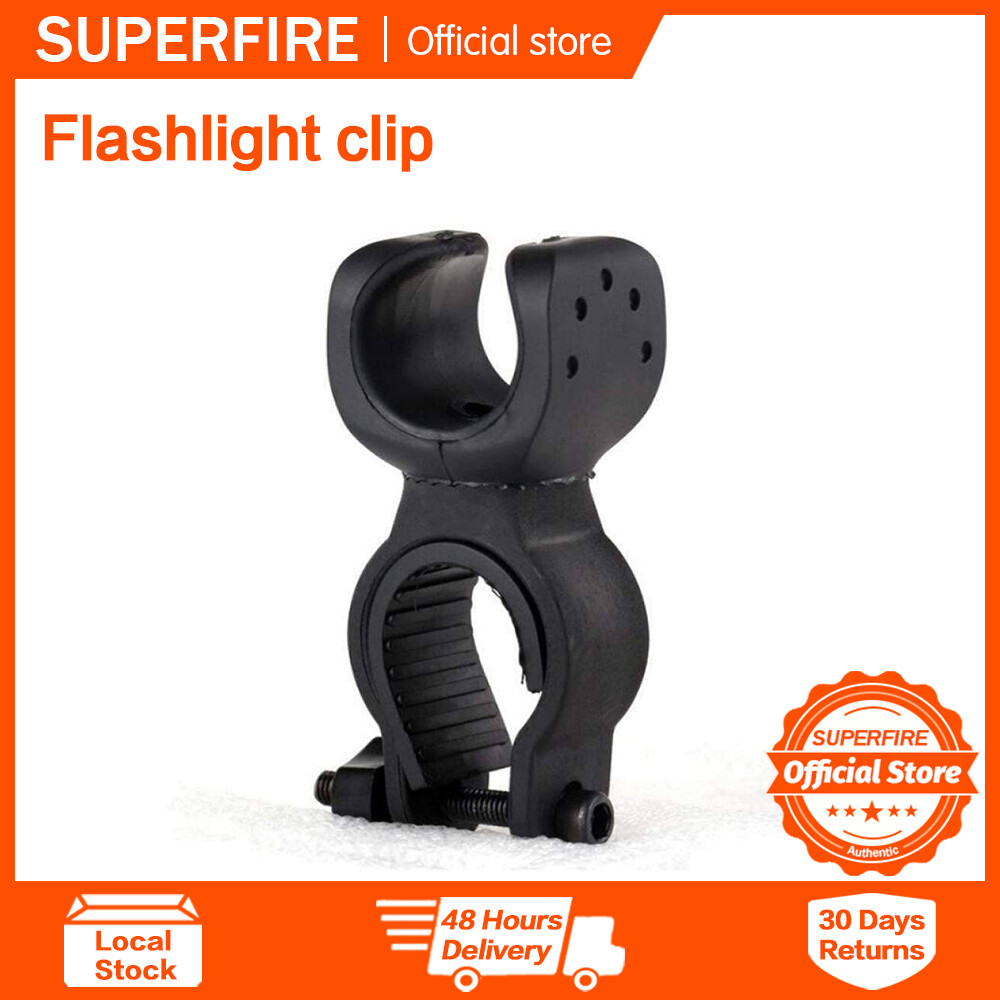 Superfire Đèn Xe Đạp chủ Giá giữ đèn pin cho xe đạp cho Đoàn xe S2 C8 S3 s21a S11 18650 26650 Torch Đèn Trước Xe Đạp Đèn kẹp bàn Giá đỡ chân máy Ba Chân đèn bẫy cá