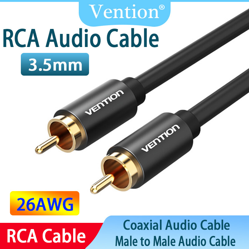 Vention S PDIF Audio Digital Coaxial RCA to RCA Audio Cable Digital Male