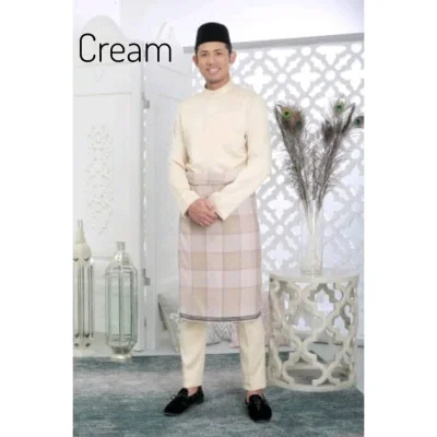 Baju Melayu Slimfit Lelaki Man Baju Melayu Cekak Musang Murah (11)
