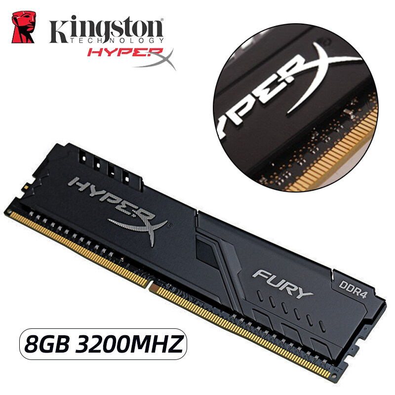 Kingston HyperX Fury New DDR4 RAM Máy Tính Để Bàn 4GB 8GB 16GB 2133MHz 2400MHz 2666MHz 3200MHz DIMM