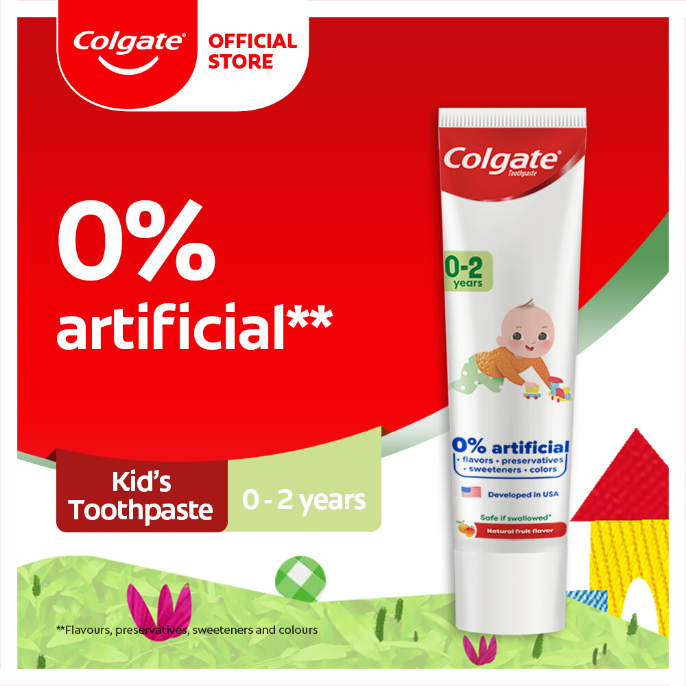 Gambar Colgate Kids Free From Age 0   2 years Toothpaste 50g