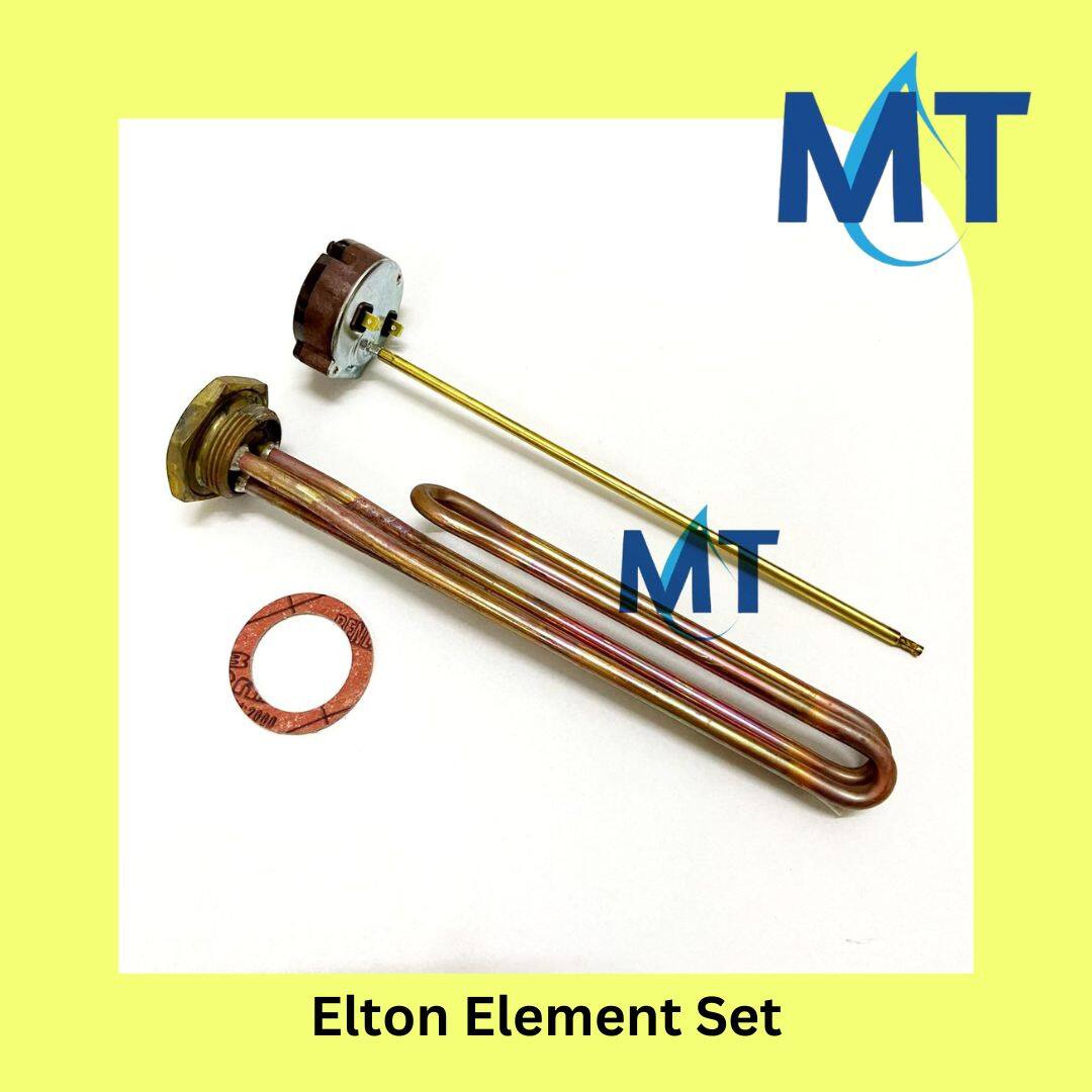 Elton Heating Element u0026 Thermostat Set for storage water heater and solar  heater | Lazada