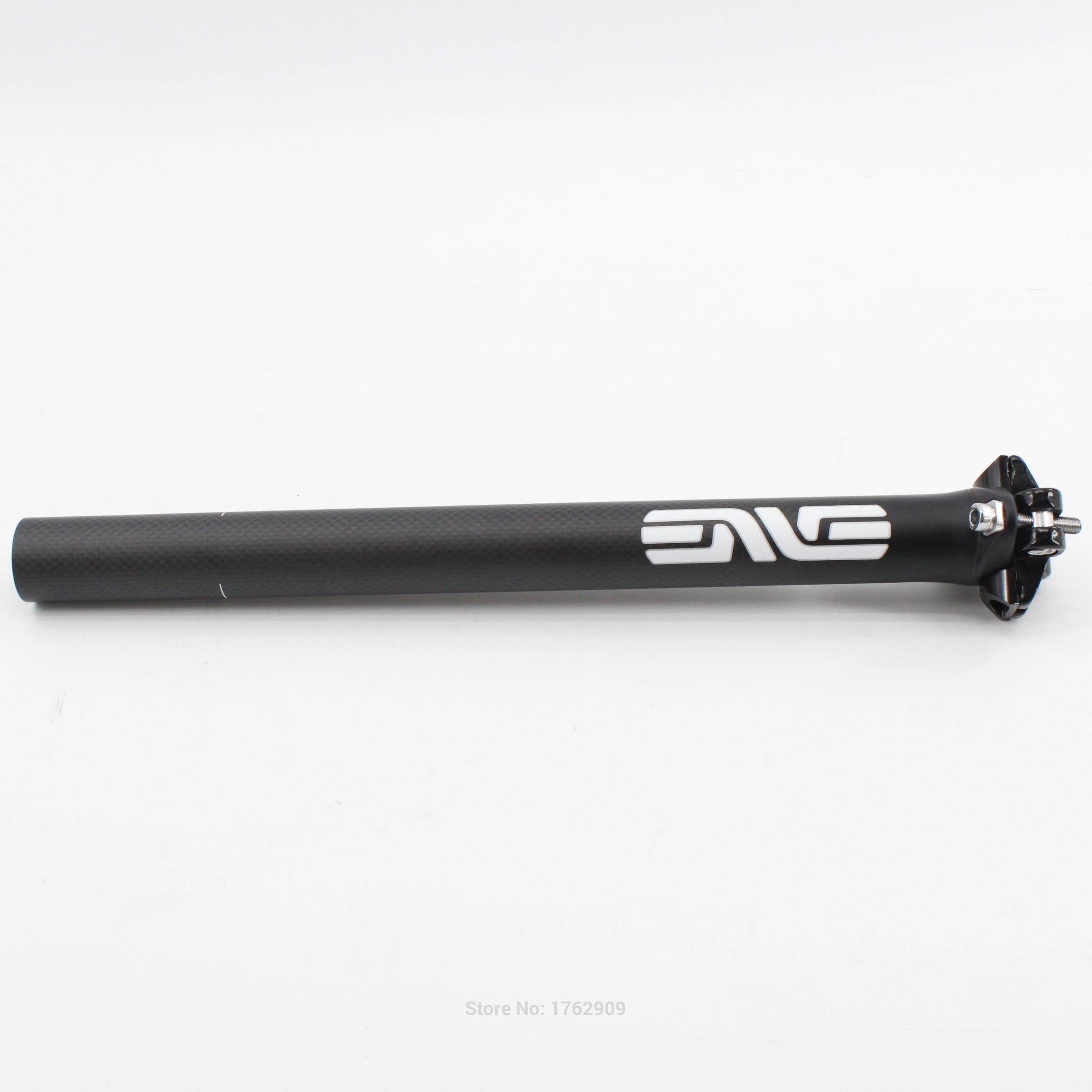 Enve ultralight carbon hoàn toàn cốt yên yên xe đạp đường cọc yên xe đạp leo núi ud đen dài 350/400mm