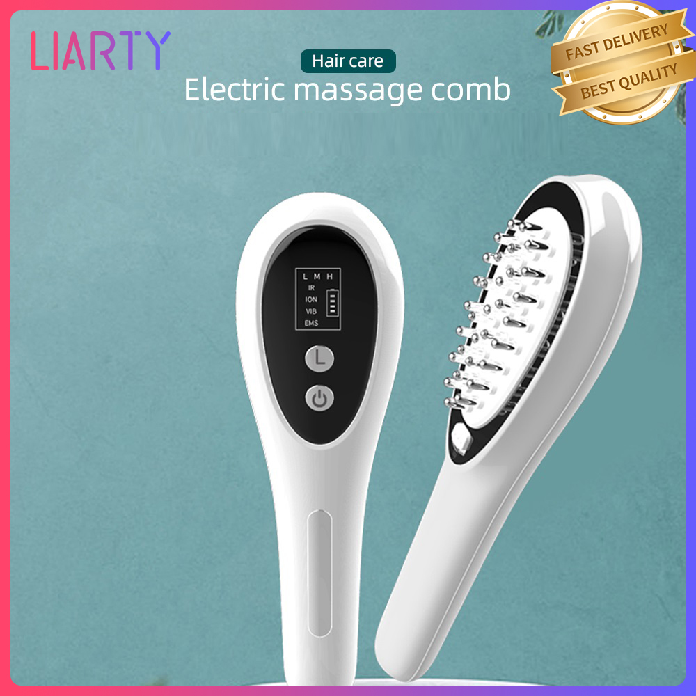 Liarty lược mọc tóc ion âm mát xa chăm sóc tóc trị liệu chăm sóc tóc