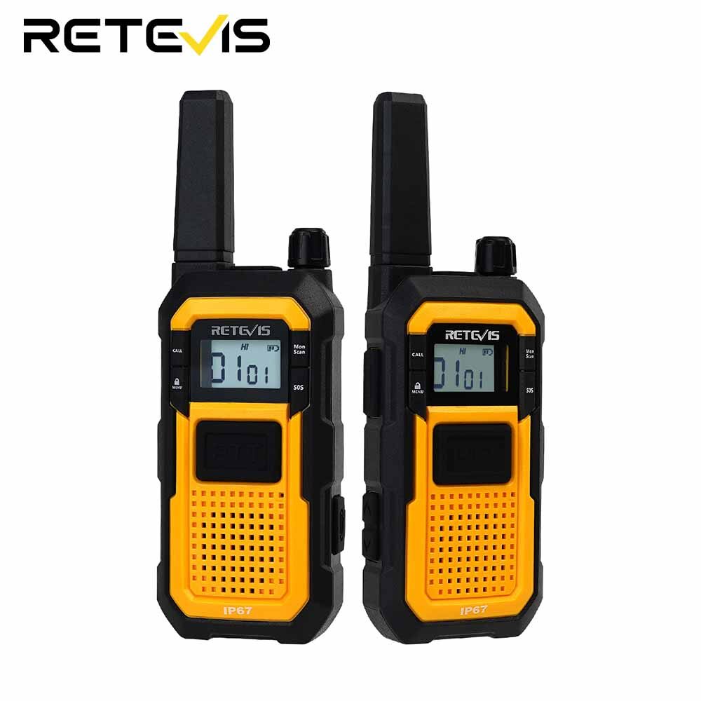 Retevis RB48 RB648 IP67 Waterproof FRS PMR VOX LCD Display NOAA Heavy Duty Two Way Radios ราคา 9,499 บาท*ส่งฟรี