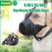 HATELI Soft Dog Muzzle - Stop Biting and Barking