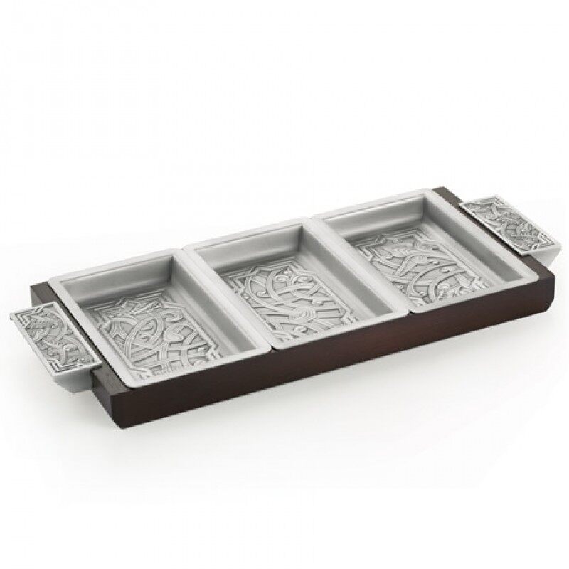 Gambar Royal Selangor Atiya Collection Pewter Nut Tray Gift
