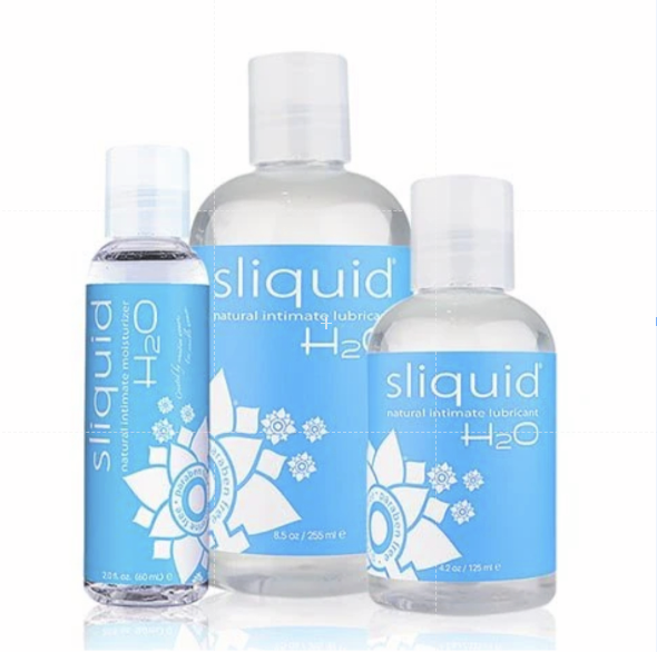 Hypoallergenic Water-Based Lubricant - Vegan & Glycerin Free Sliquid H2O  Intimate Lube