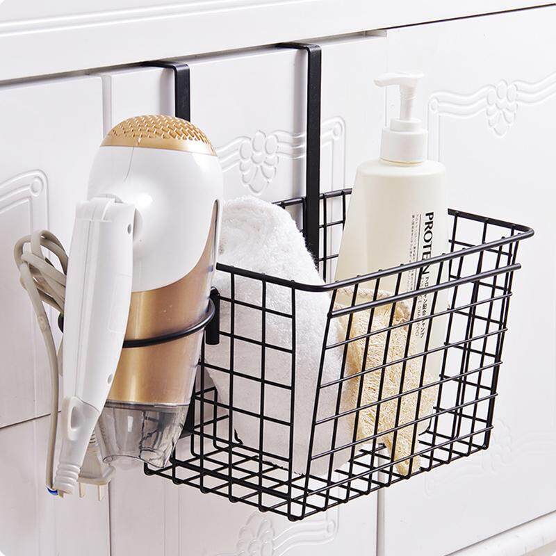 1pcs Creative Iron Over Door Storage Rack Practical Kitchen