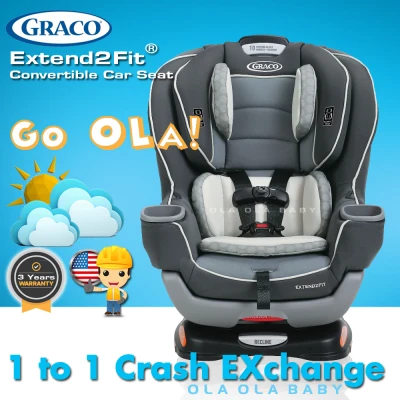 Graco Extend2Fit Convertible Car Seat (1)