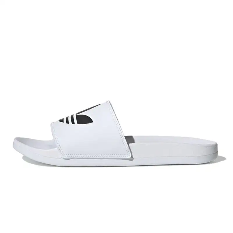 adidas slippers red and black