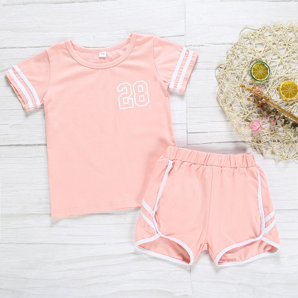 baby girl shorts sets