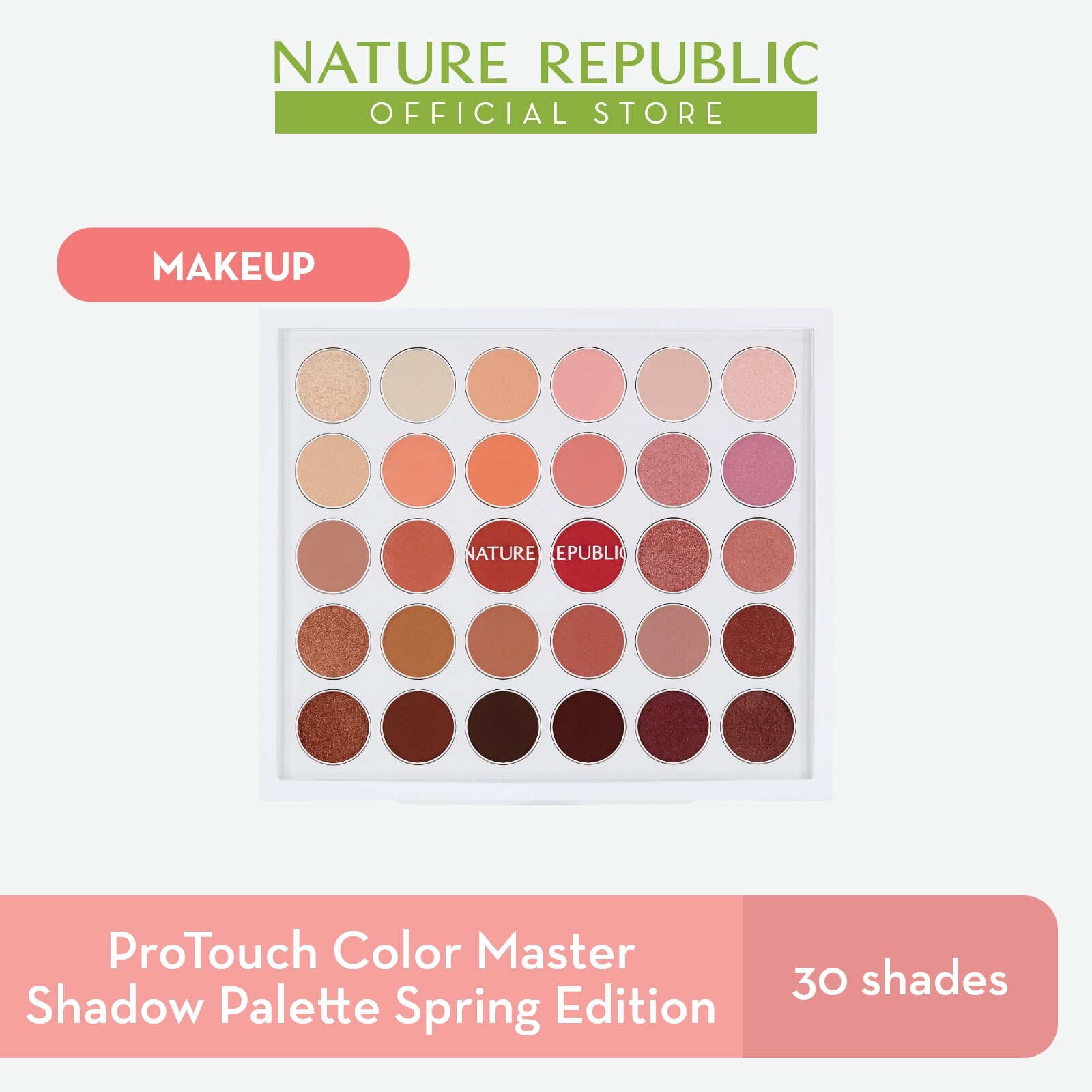 Gambar Nature Republic Protouch Color Master Shadow Palette Spring Edition