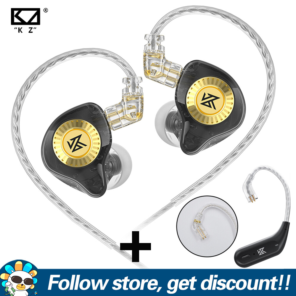 KZ EDX Ultra Earphone Add KZ AZ09 HD Module Bluetooth 5.4 Dual Channel Monitor Cable Earphone Hooks 