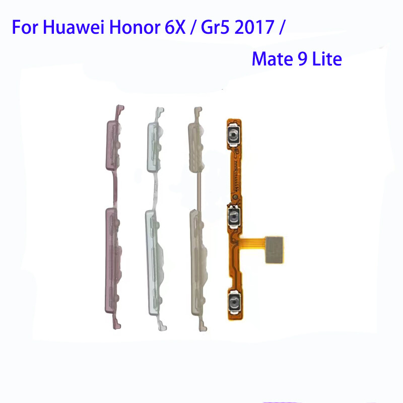 Nút âm lượng công tắc điện nút nguồn cáp dẻo cho Huawei Honor 6x/Gr5 2017 / Mate 9 Lite cáp phụ tùng thay thế