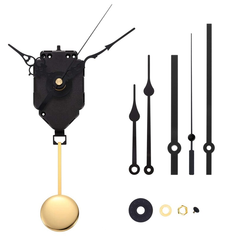 Wall Quartz Pendulum Clock Movement Mechanism Music Box Diy Repair Kit