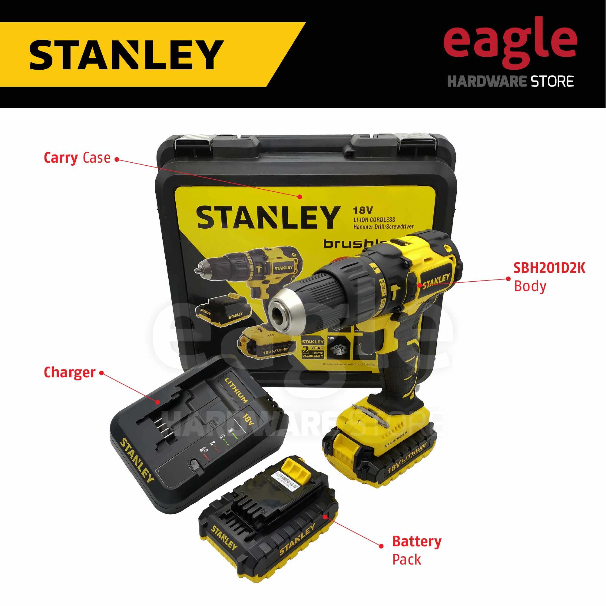 Stanley best sale sbh201d2k review