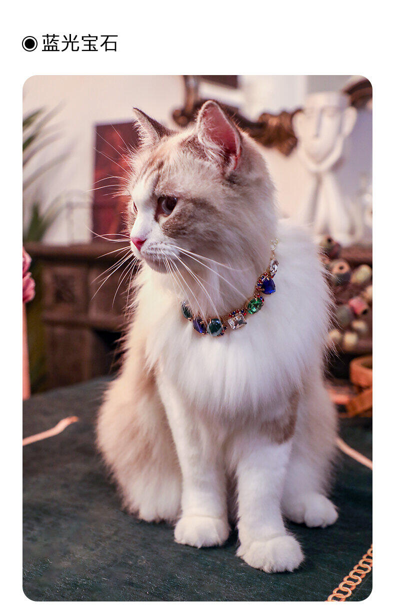 vòng cổ trang sức cho mèo arkika vòng cổ ngọc trai kim cương trang sức 8