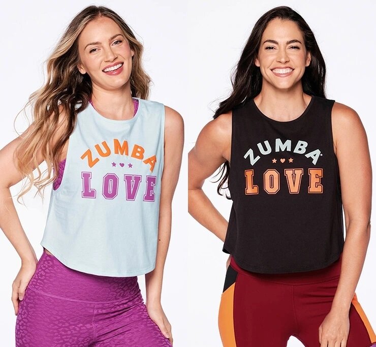 Hàng mới về zw wear quần áo nhảy thể dục zumba áo ba lỗ zumba love áo thun z1t0 0189