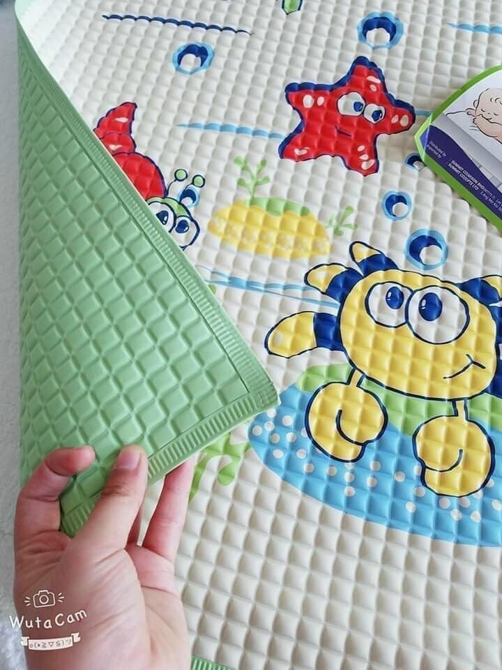 Thảm cao su - nệm mát cao su Pureen cho bé quà Vitadairy
