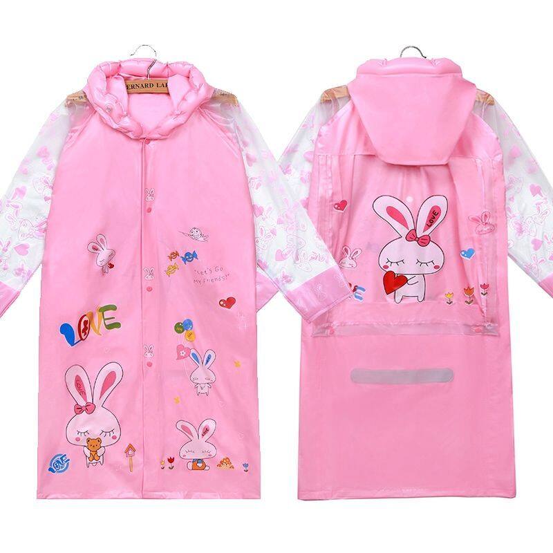 Kids Children Thick Rain Coat 