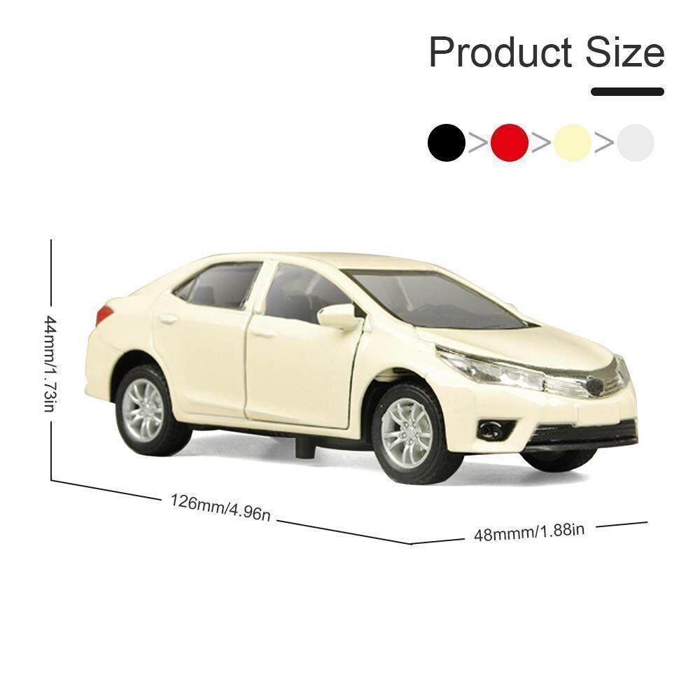 Toyota Corolla Grande 1:36 Scale Diecast Model Toy Car Collection Random Color Pull Back Action 26 Toyota Corolla Grande 1:36 Scale Diecast Model Toy Car Collection Random Color Pull Back Action