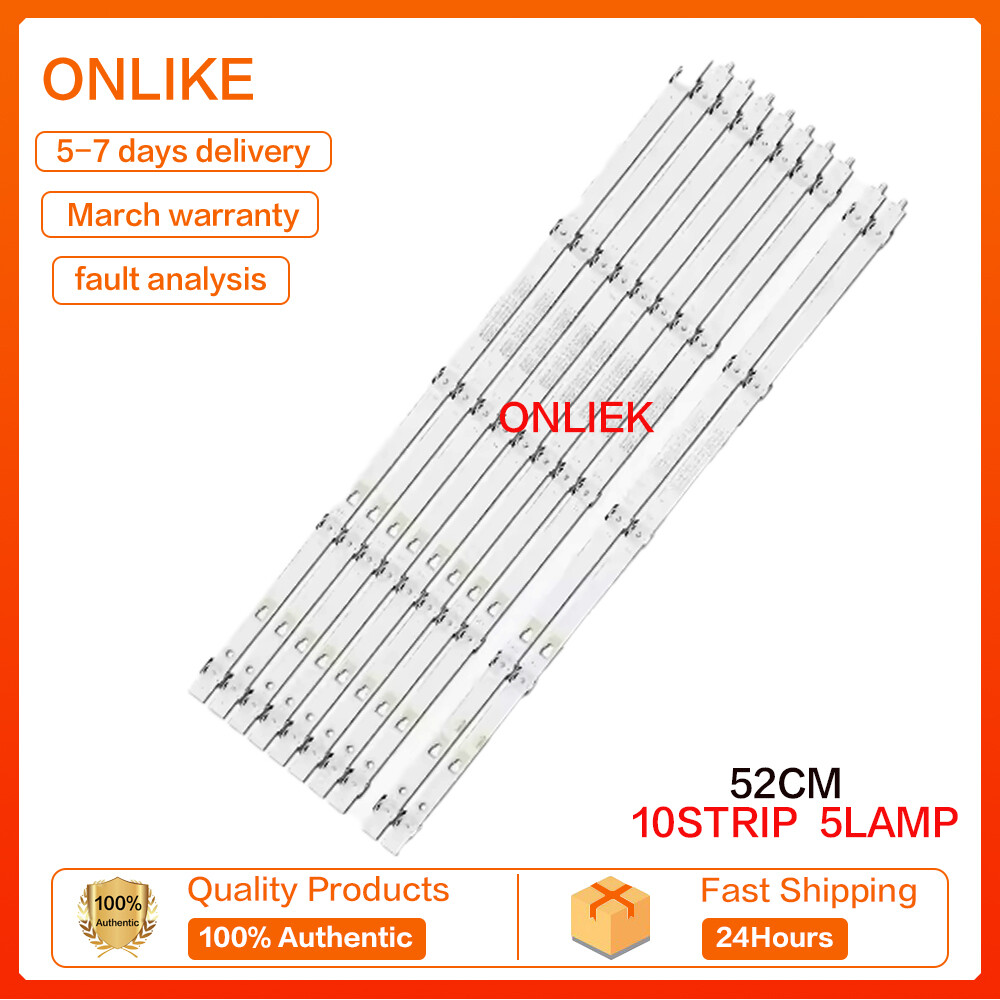 Leeco D55PUCNN X55C light bar LED55D05A/05B-ZC29AG-02 backlight 5 lights Harga 72 Ringgit*Penghantaran Percuma