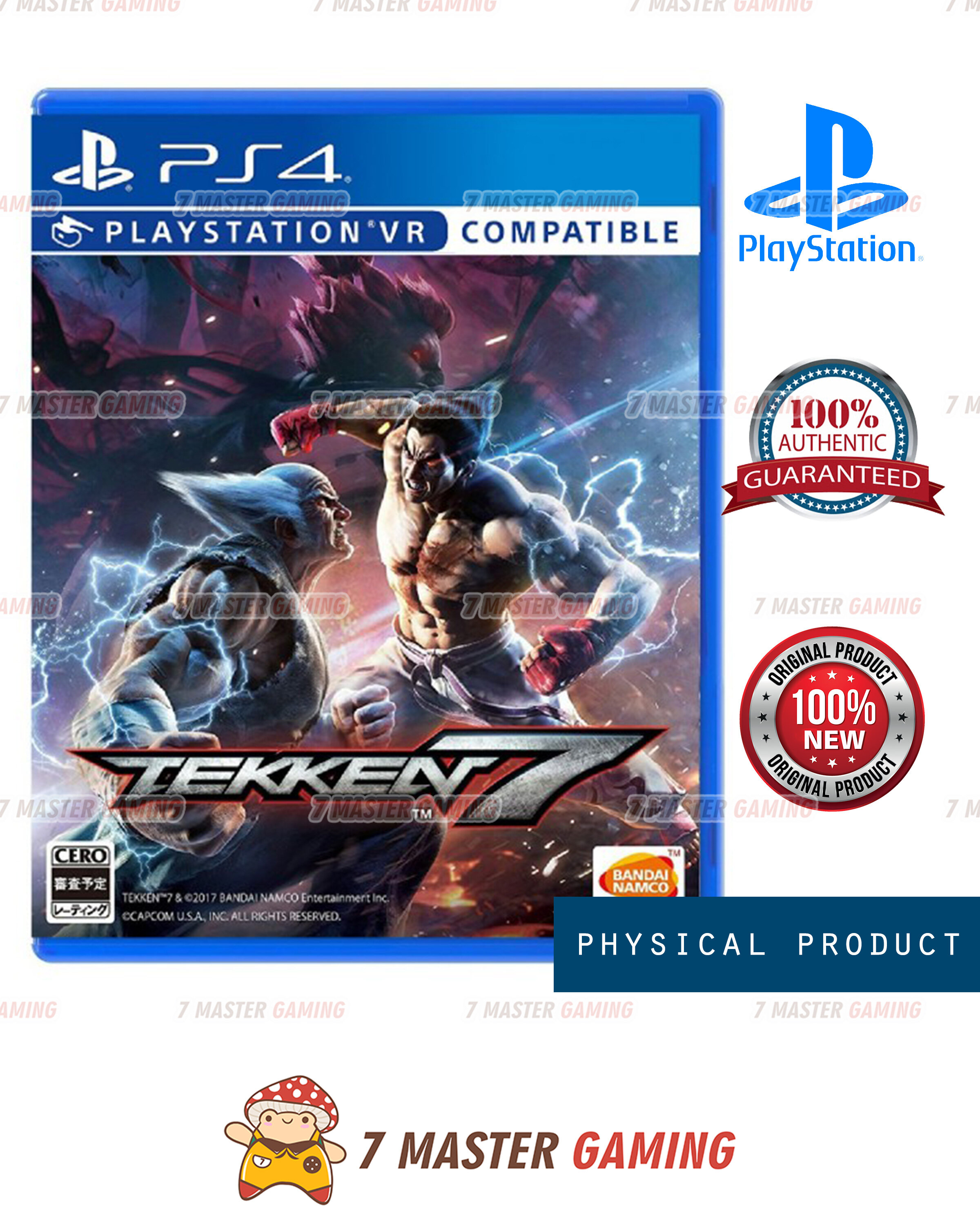 Tekken Vr Compatible Ps4 Games PS4 Tekken (English) 铁拳 PSVR
