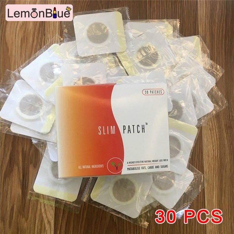 Gambar LemonBlue Magnetic Abdominal Slimming Patch Navel Stick Lose Weight Cellulite Fat Lose Navel Waist Thigh Safe Slimming Slimming Patch Magnetic Detox Lose Weight Cellulite Fat Lose