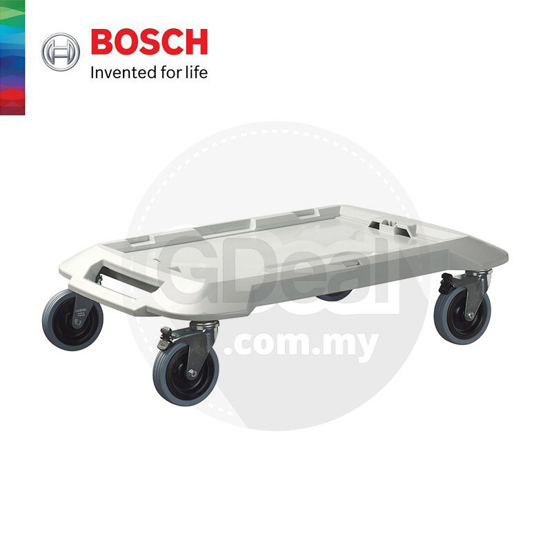 Bosch Heavy Duty ABS L-Boxx Roller Plate Easy Transport 100Kg