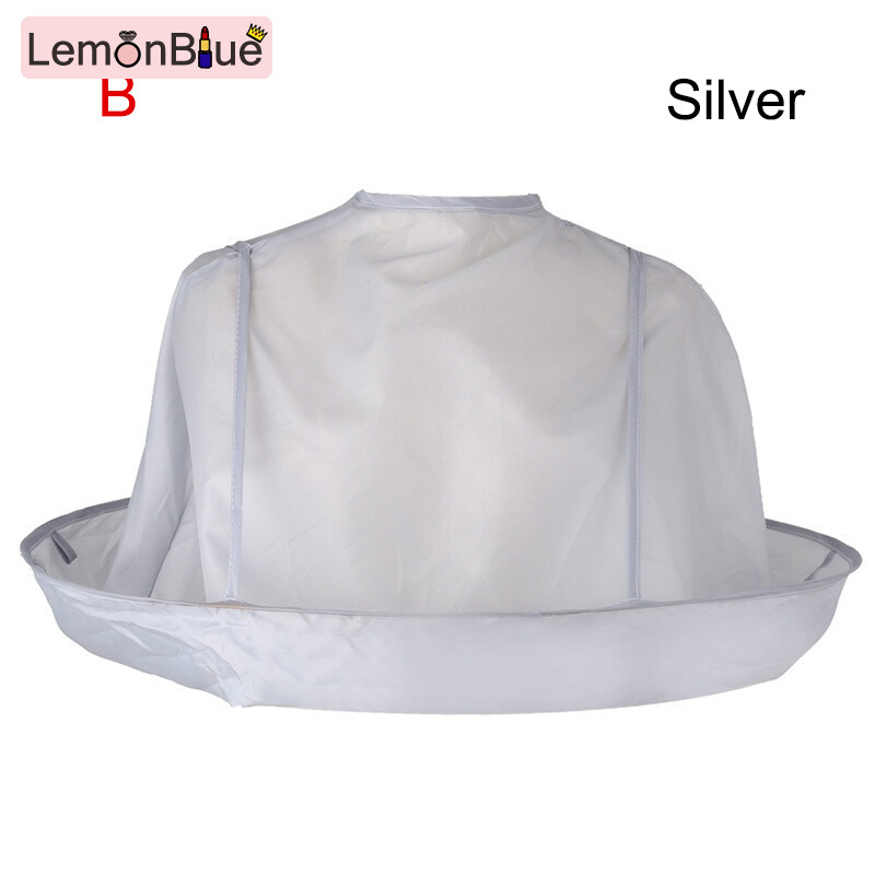 Gambar LemonBlue Kids Adult Foldable Hair Cutting Cloak Umbrella Cape Salon Waterproof Cape Styling Accessory