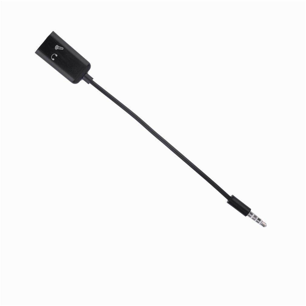 3 5mm Jack Headphone Microphone Stereo Audio Splitter Adapter Cable Black Buy Online At Best Prices In Bangladesh Daraz Com Bd