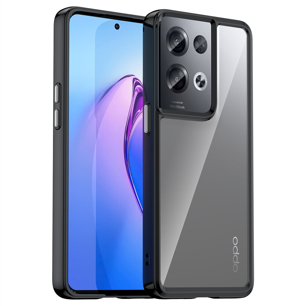 UFLAXE CLRS Ốp cứng cho OPPO Reno 8 / Reno 8 Pro Plus 5G - Ốp điện thoại trong suốt ốp lưng chống số