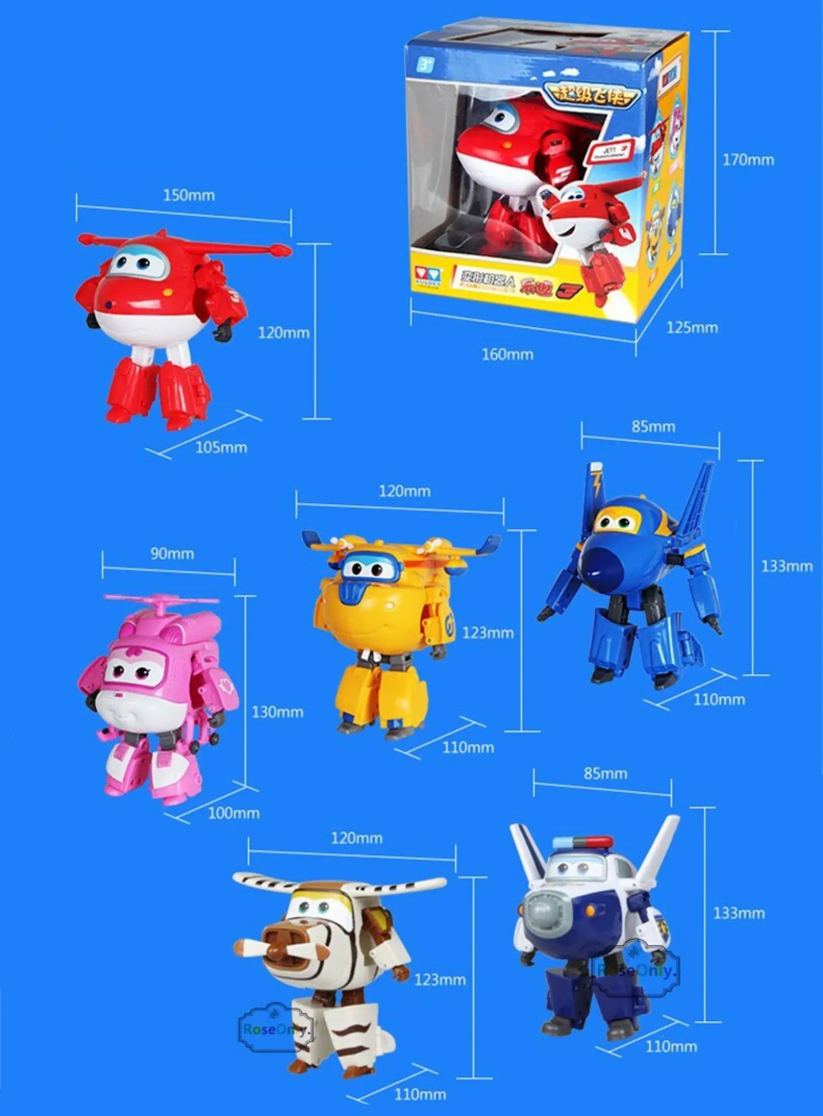 Mainan Sayap Super Jett Donnie Dizzy Jerome Jimbo Paul 9 Gaya Mainan Deformasi Hadiah Ulang Tahun Untuk Anak-anak 15 Cm Lazada Indonesia