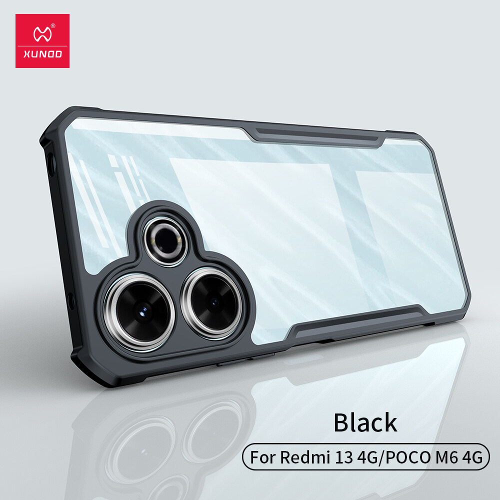 XUNDD Xiaomi Poco M6 4G/Xiaomi Redmi 13 Ốp lưng Vỏ bảo vệ chống rơi chống trầy xước Xiaomi Redmi 13