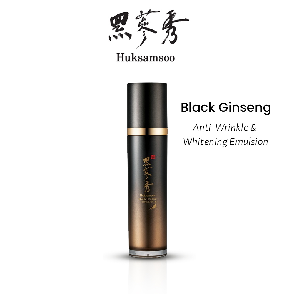 Huksamsoo Black Ginseng Emulsion 120Ml -Chăm Sóc Da Tốt Nhất Hàn Quốc