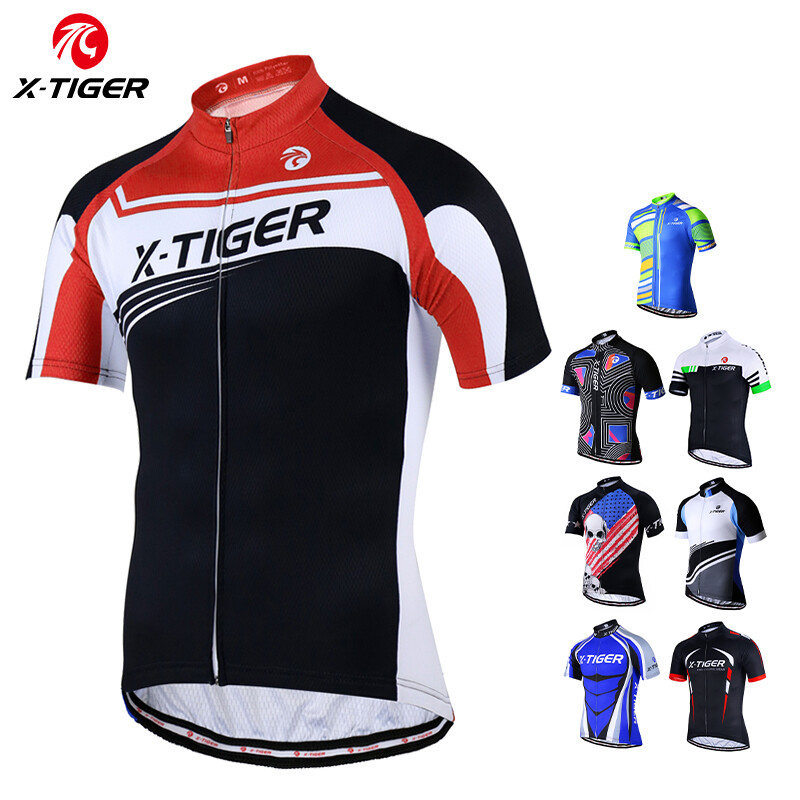 Áo thi đấu đạp xe nam x-tiger giá thanh lý khi còn hàng